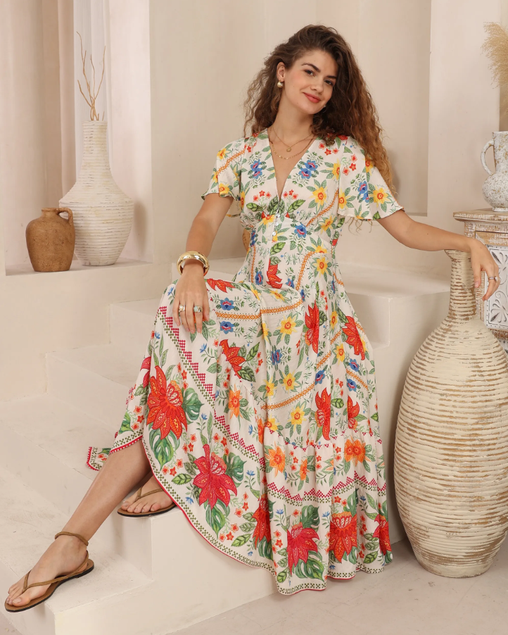 The Secret Garden Maxi Dress