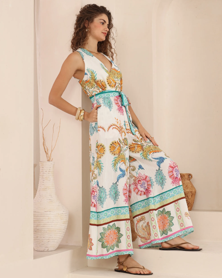 Cyprus Jumpsuit Iris Maxi