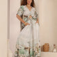 Marlow Island Print Wide Leg Pants