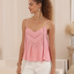 Roxy Lace Singlet - Pink