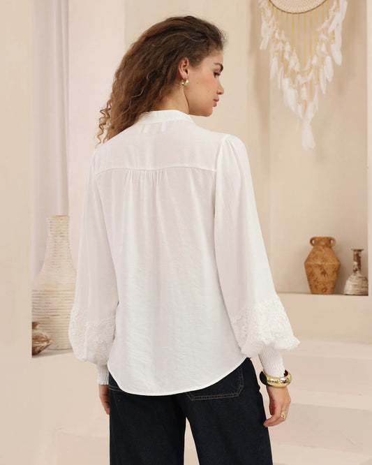 Maddie White Top