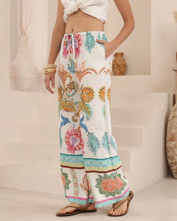Cyprus Long Pants Iris Maxi