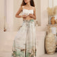Marlow Island Print Wide Leg Pants