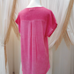 Cleo Linen Top - Hot Pink