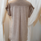 Cleo Linen Top - Mocha