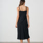 Sylvia Slip Dress Black