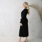 Jessica Knitted Winter White Dress