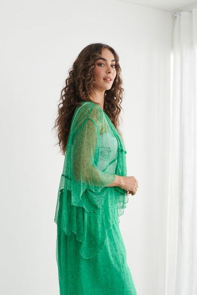 Sheer Green Jacket