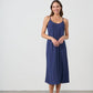 Sylvia Slip Dress Blue