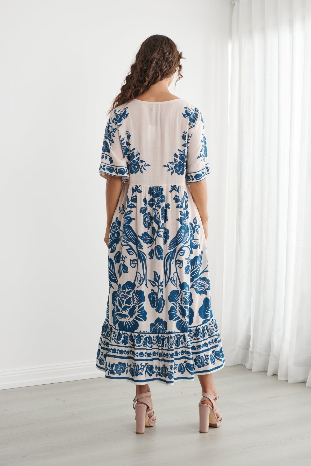 Hera Square Neck Dress