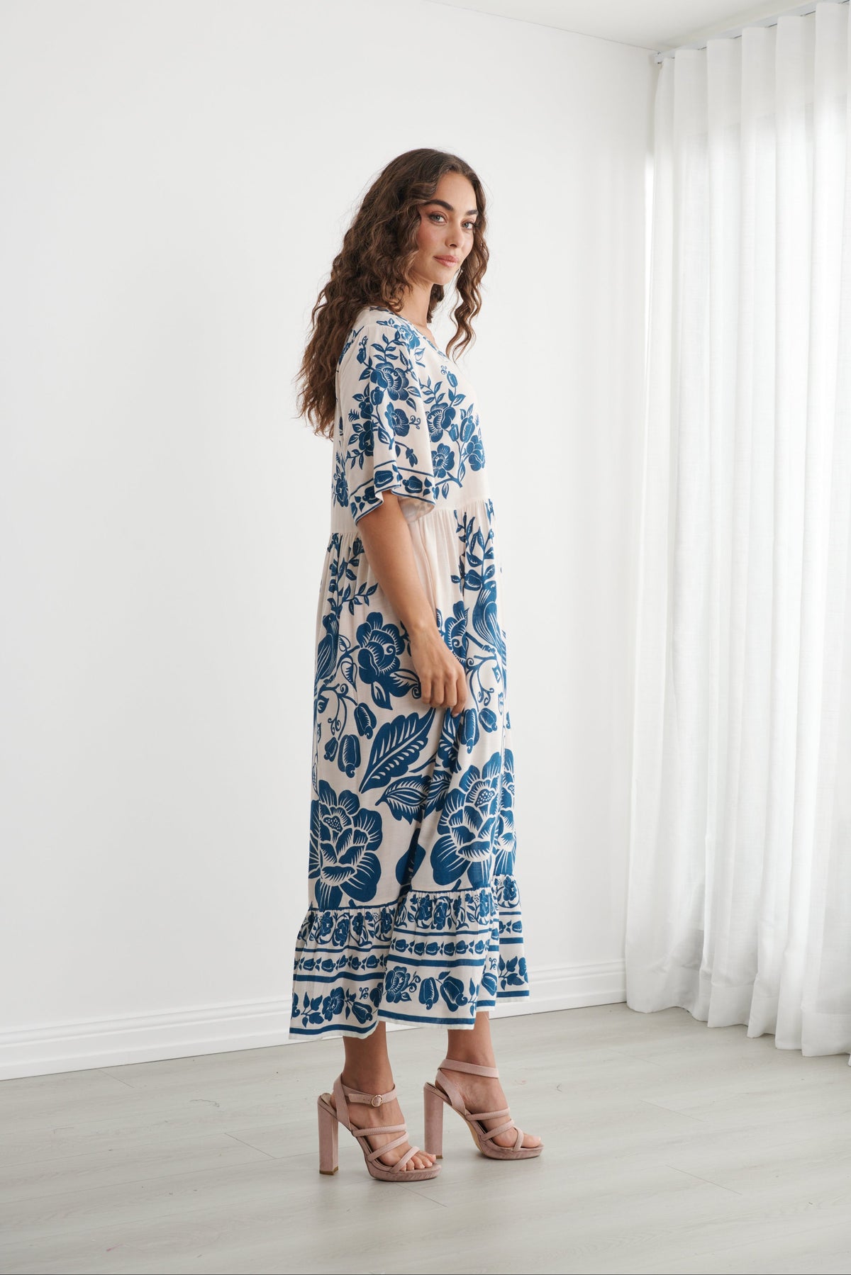Hera Square Neck Dress