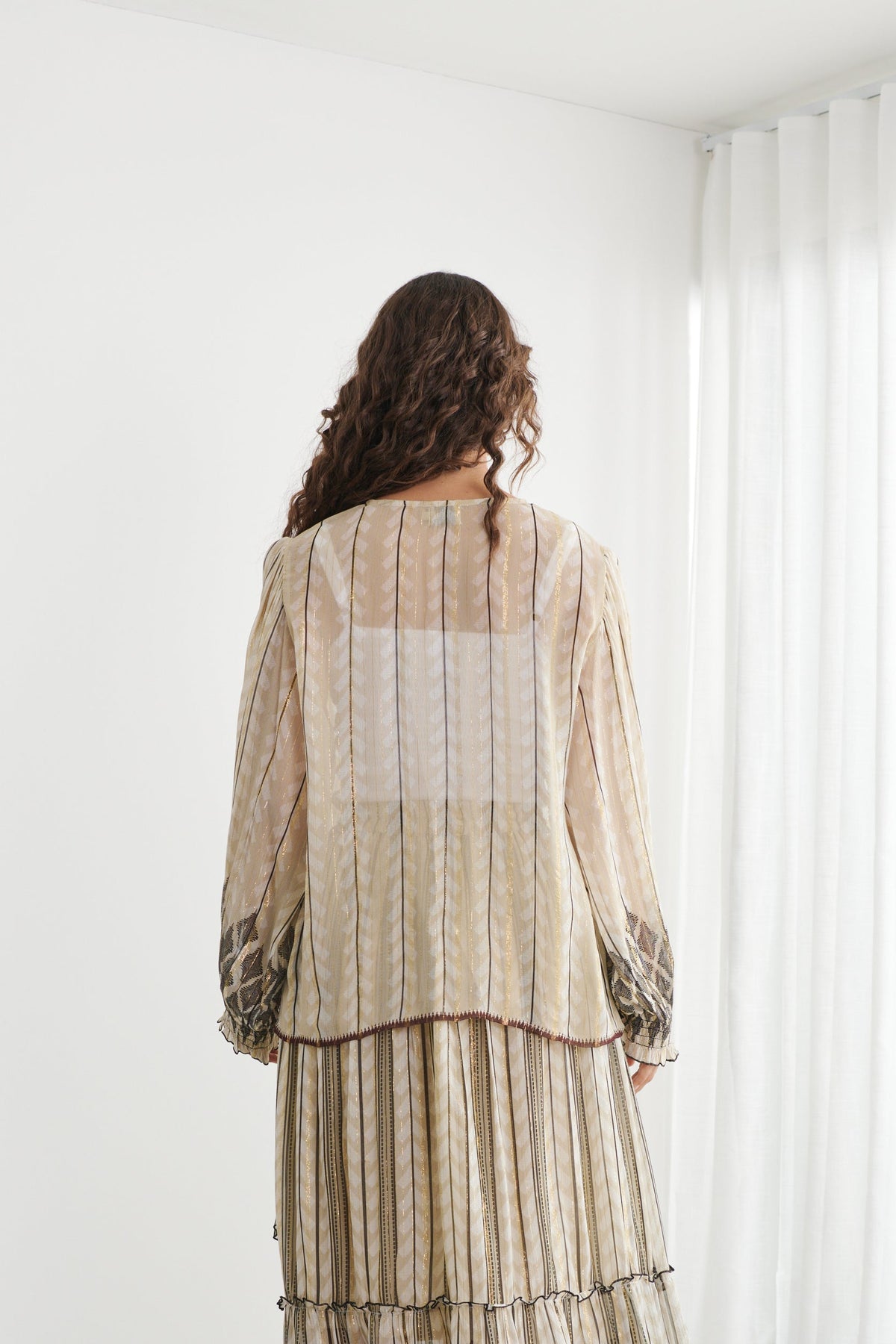 Moroccan Princess Lurex Top