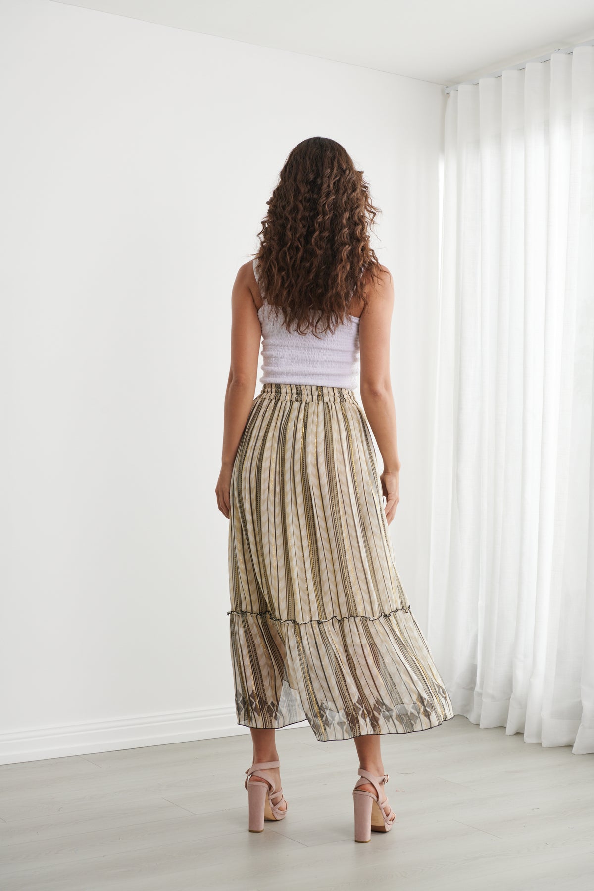 Moroccan Princess Lurex Skirt