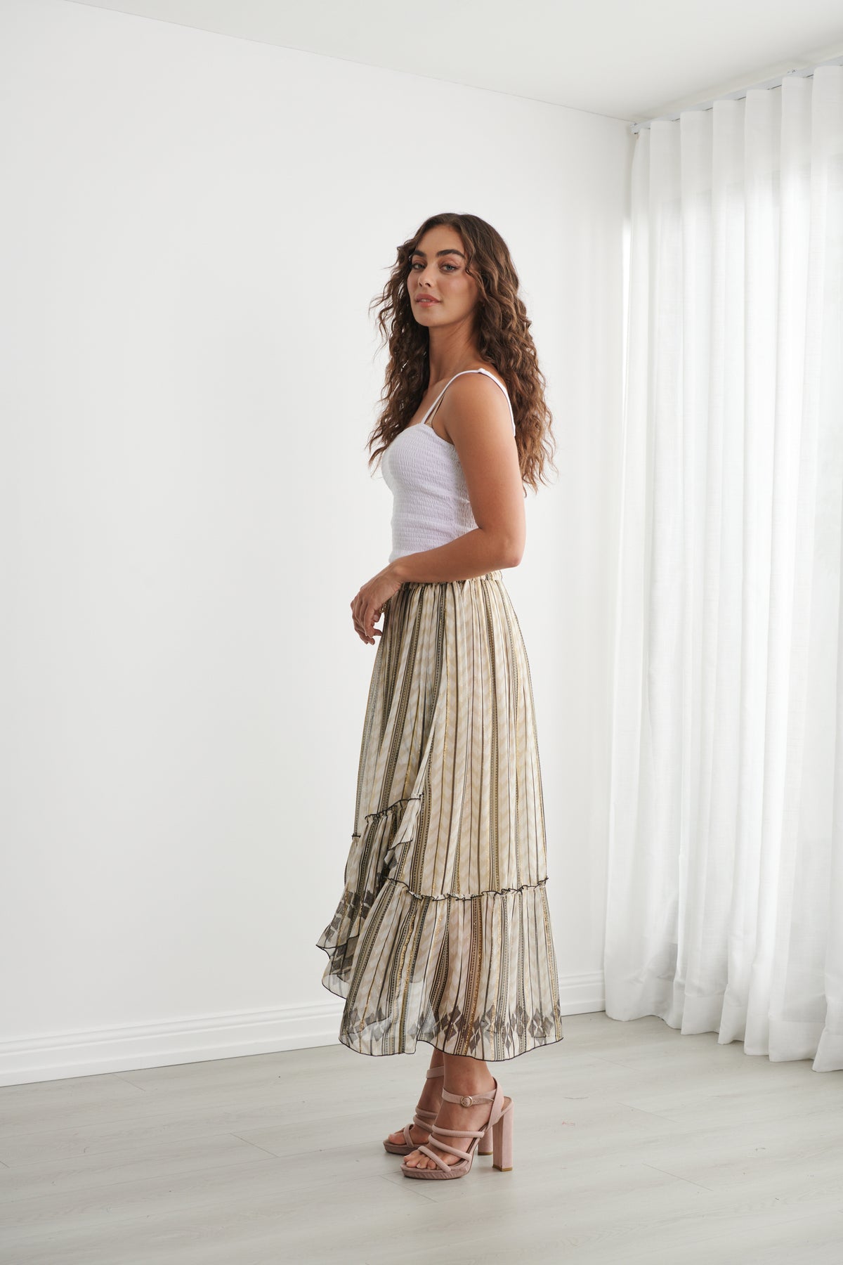 Moroccan Princess Lurex Skirt