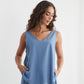 Ola Tank Top Blue