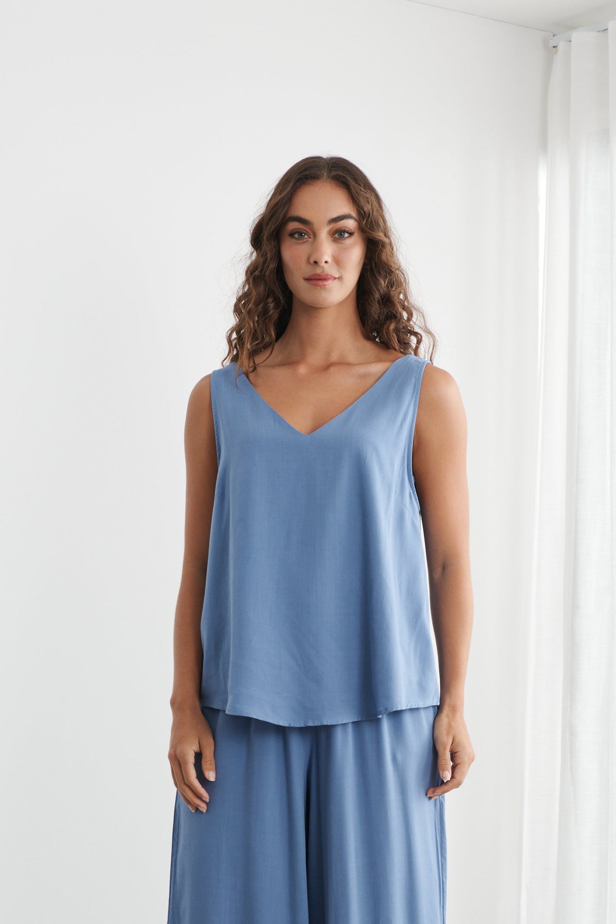Ola Tank Top Blue