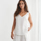 Ola Tank Top White