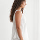 Ola Tank Top White