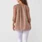 Shimmeraze Cinnamon Blouse