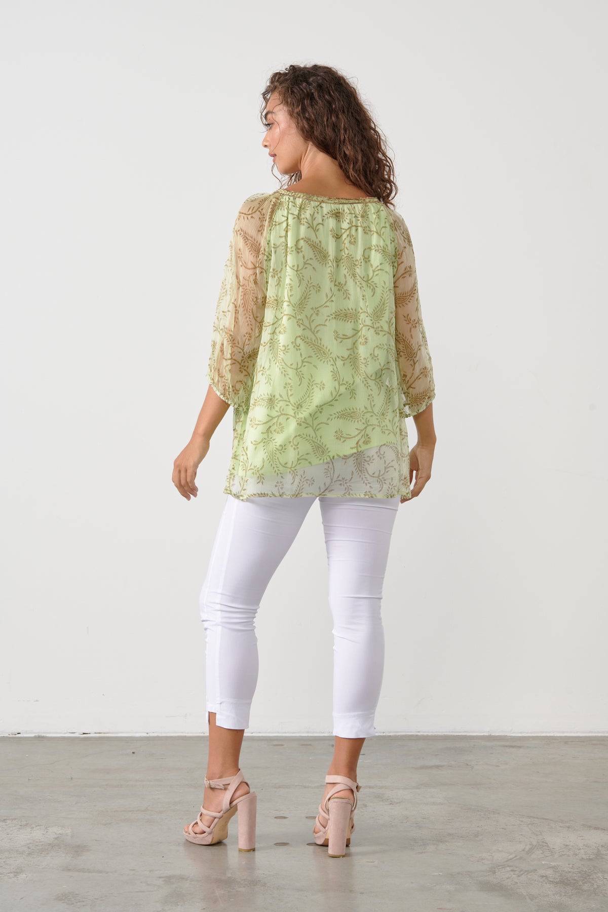 Shimmeraze Peridot Blouse