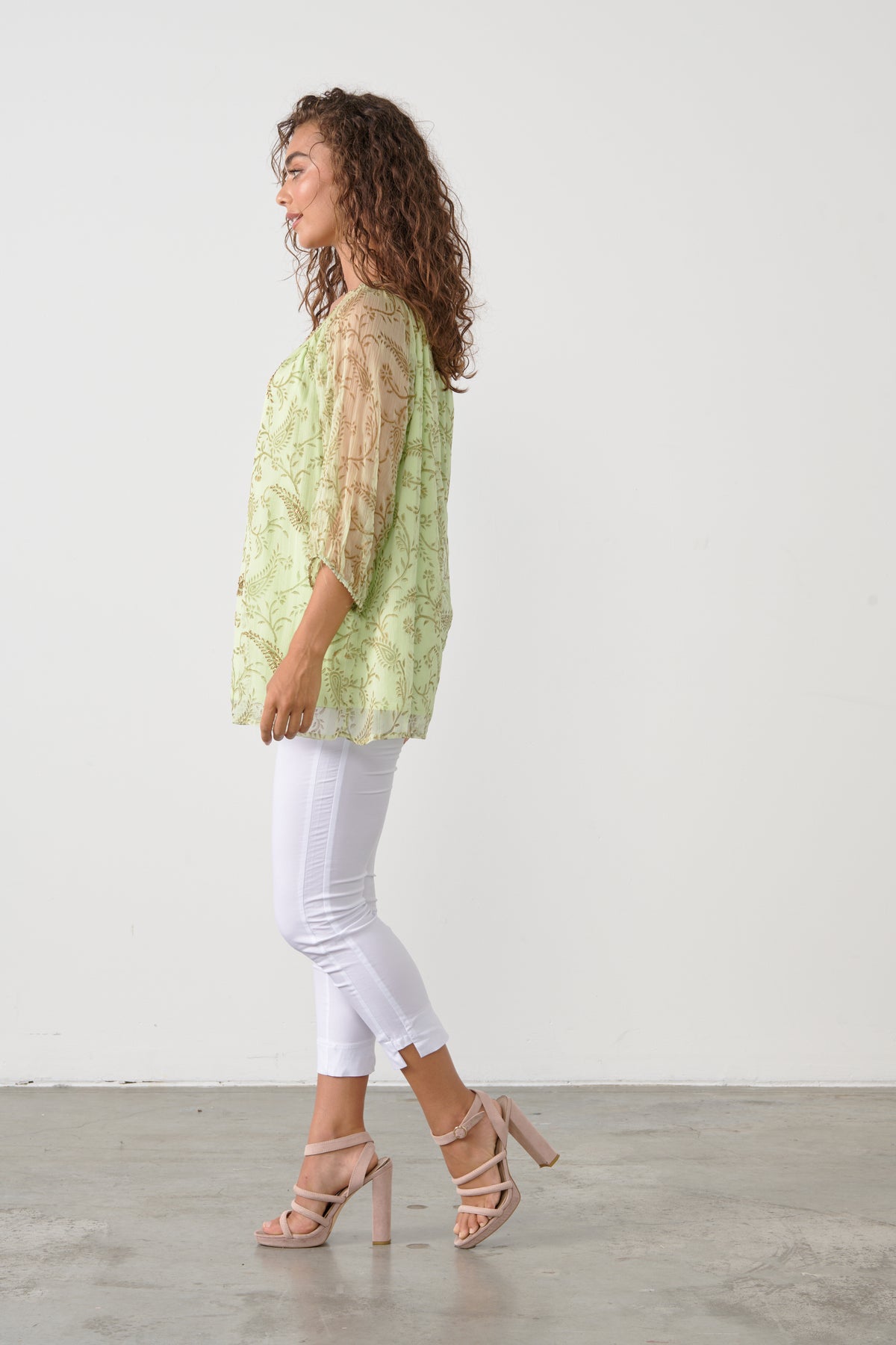 Shimmeraze Peridot Blouse