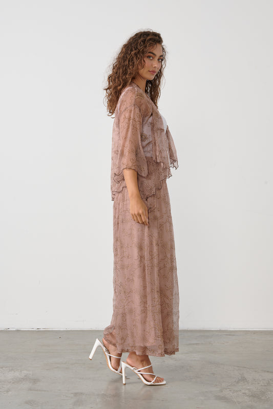 Shimmeraze cinnamon Jacket