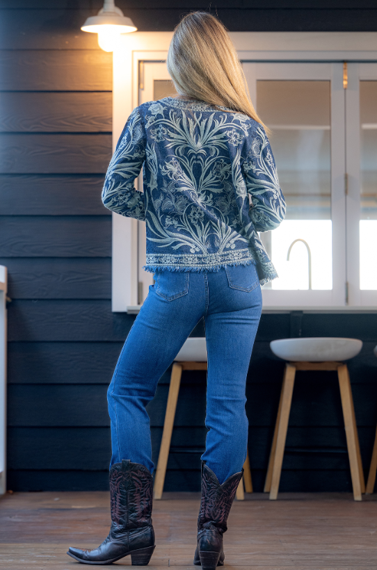Bella Denim Embroidered Jacket