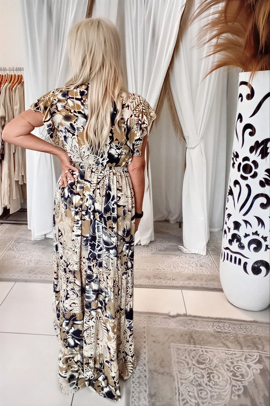 Gemini Dress Navy Dark Navy Teal