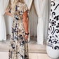 Gemini Dress Navy Dark Navy Teal