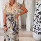 Gemini Dress Navy Dark Navy Teal