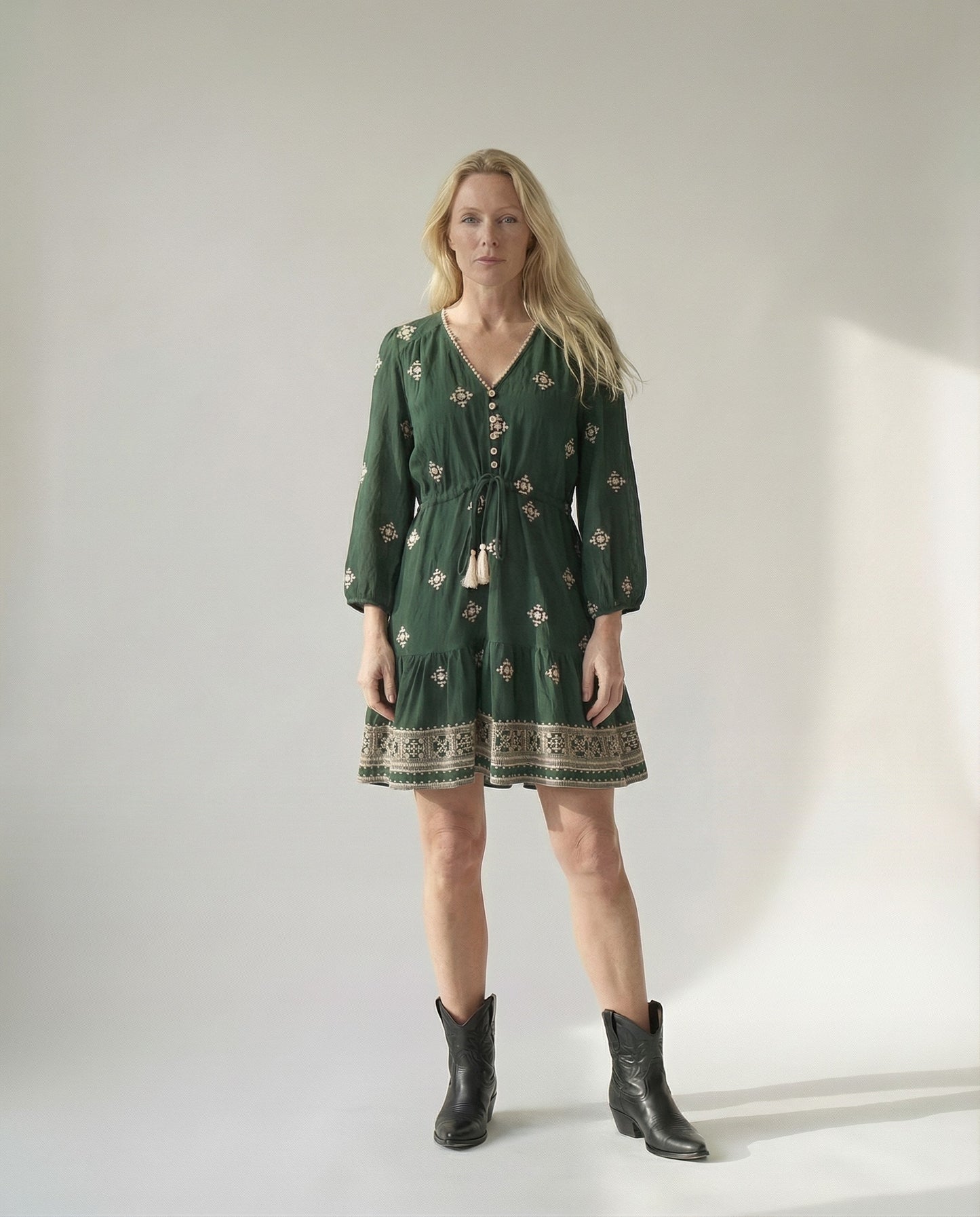 Cara Dress - Green