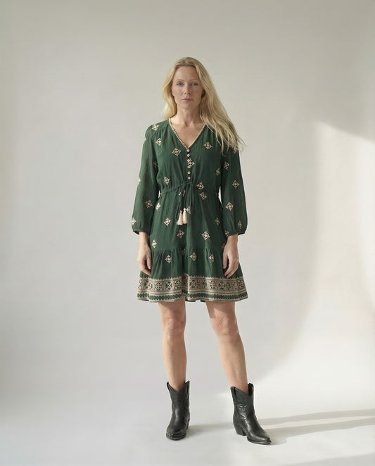 Cara Dress - Green