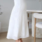 Shell Skirt White Lace
