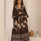 Chocolate Palm Pant By Iris Maxi