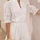 Liviana Playsuit White