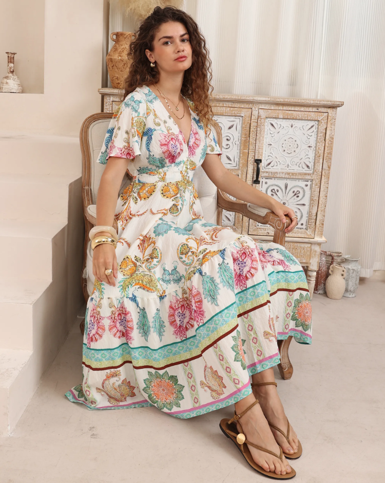 cyprus maxi dress Celebrating in style. CYPRUS maxi dress an embellished masterpiece