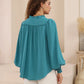 Teal Bella Blouse