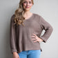Coco Cotton Knitted Jumper Taupe