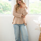 Coco Cotton Knitted Jumper Cream Latte