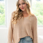 Coco Cotton Knitted Jumper Cream Latte
