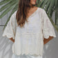 Hope Embroidered Blouse Natural