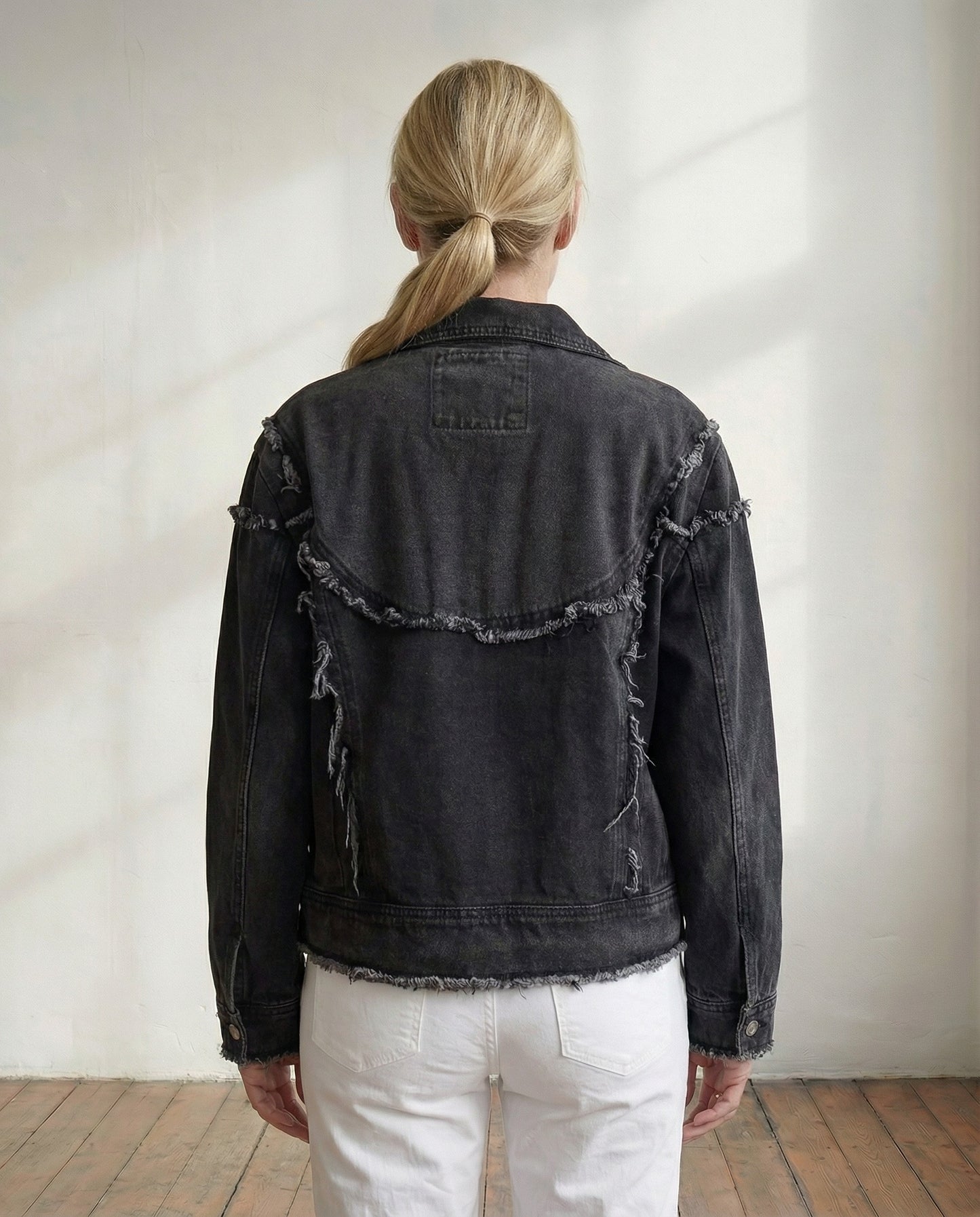 Madonna Denim Jacket - Black