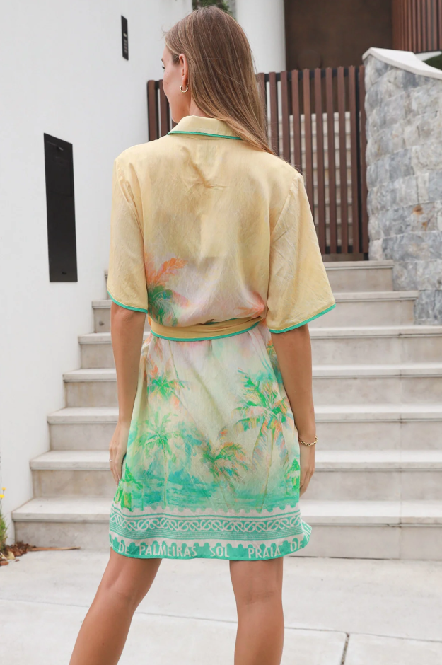 Amaryllis Shirt Dress
