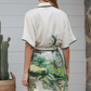 Botanical Shirt Dress