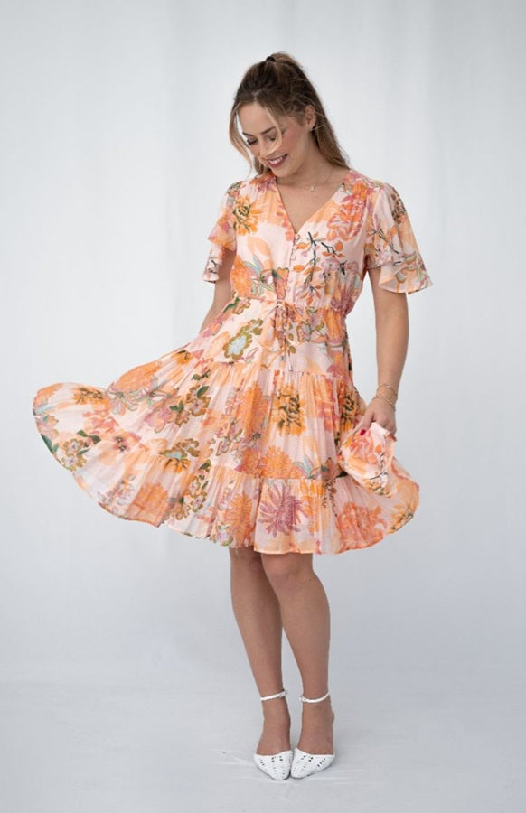 Devine Dress - Flower Garden