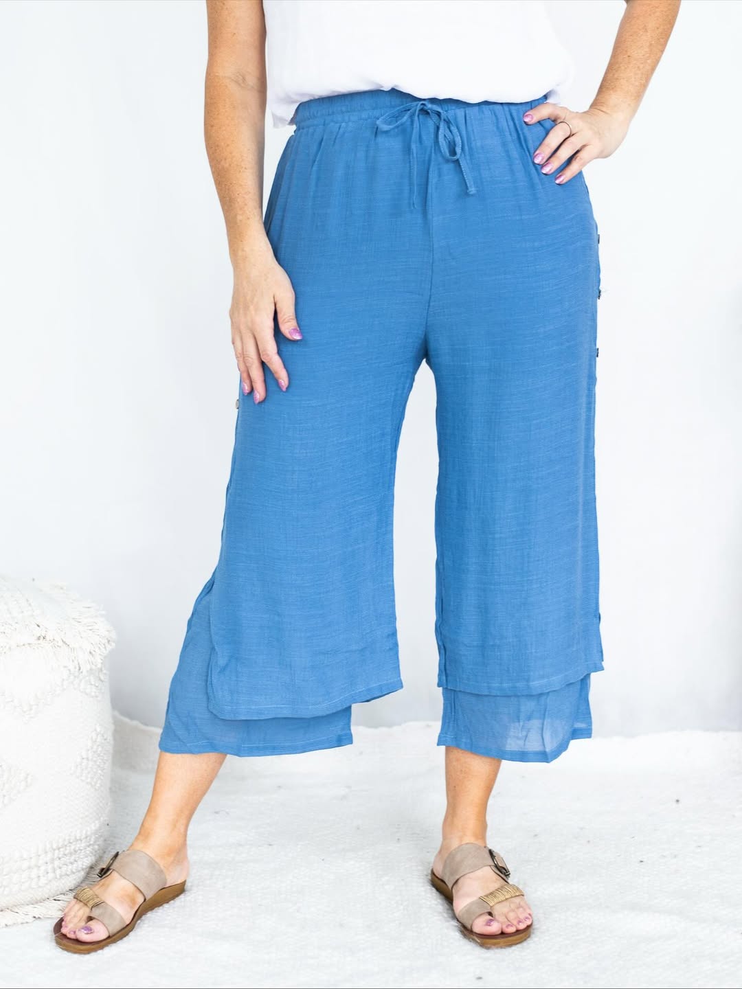 Beach Pants Baby Blue