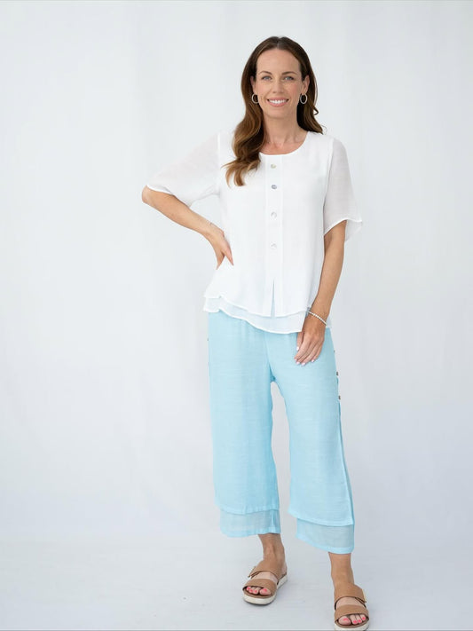 Beach Pants Baby Blue