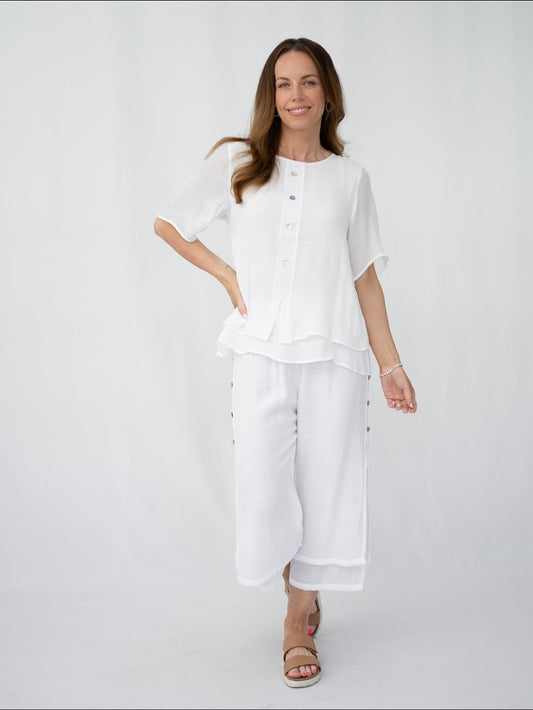 Beach Pants White