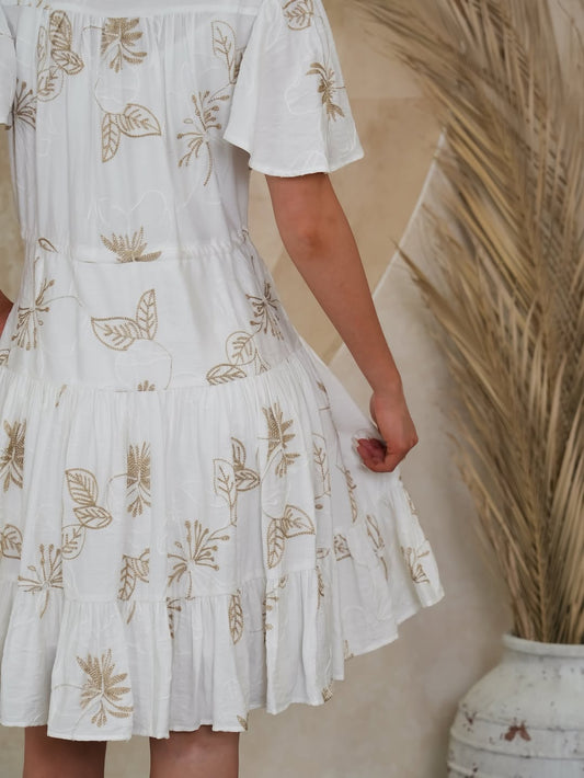 Devine Dress - White Princess