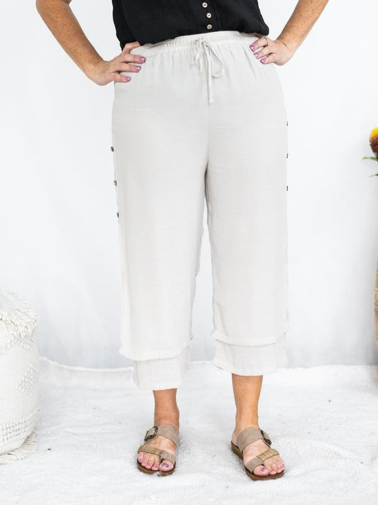 Beach Pants Beige